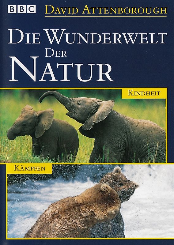 BBC Die Wunderwelt der Natur: Kindheit - Kämpfen - David Attenborough DVD