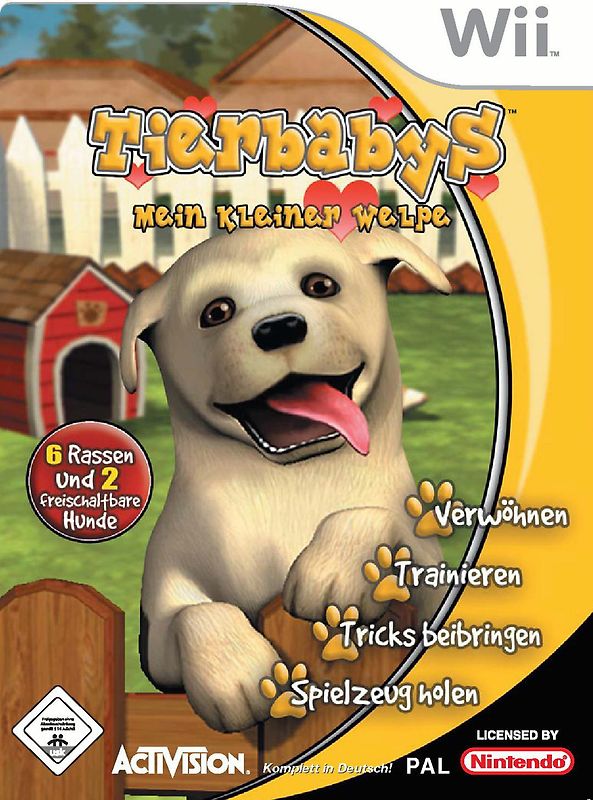 Tierbabys: Mein kleiner Welpe Nintendo Wii