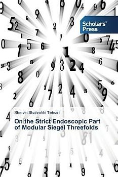 On the Strict Endoscopic Part of Modular Siegel Threefolds