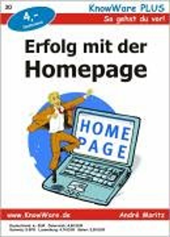 Erfolg auf der Homepage. So gehst du vor!