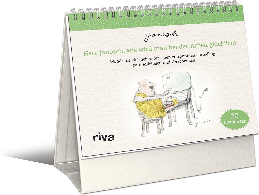 Herr Janosch, wie wird man bei der Arbeit glücklich?