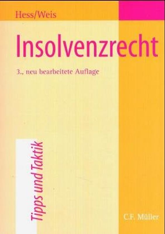 Insolvenzrecht