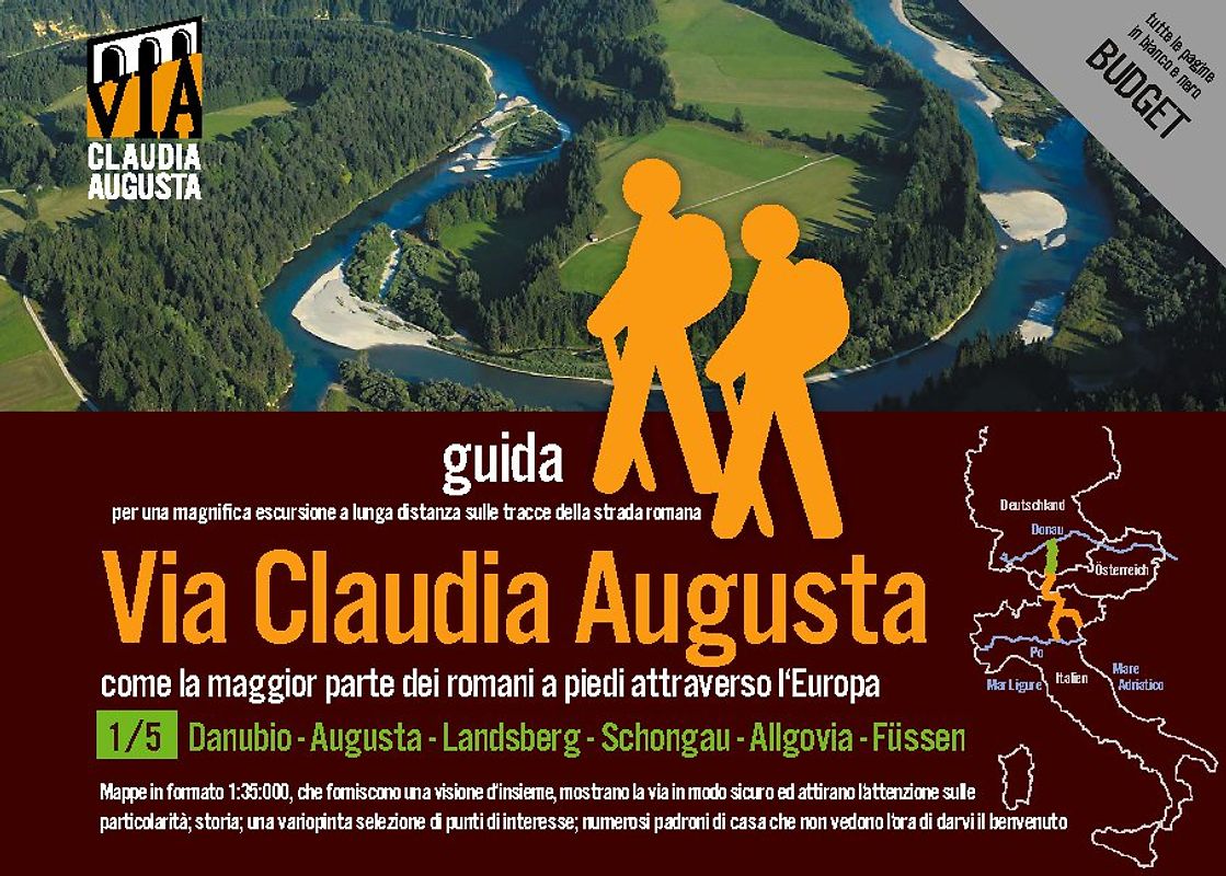 trekking VIA CLAUDIA AUGUSTA 1/5 Bavaria BUDGET