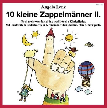 10 kleine Zappelmänner 2. Audio-CD