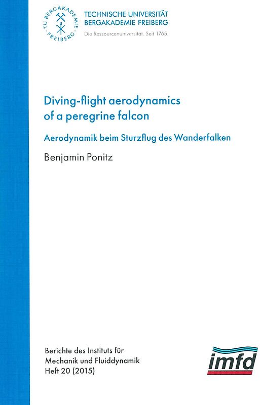 Diving-flight aerodynamics of a peregrine falcon