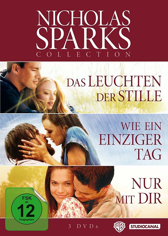 Nicholas Sparks Bestseller Edition [3 DVDs] DVD