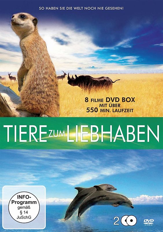 Tiere zum Liebhaben DVD