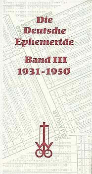 Die Deutsche Ephemeride