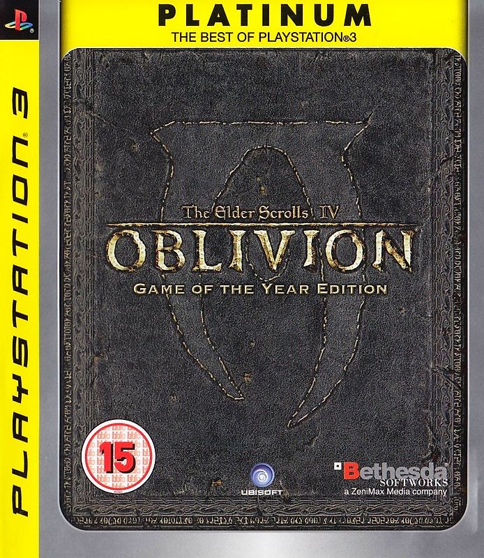 The Elder Scrolls IV: Oblivion [Platinum Edition, UK Import] PlayStation 3