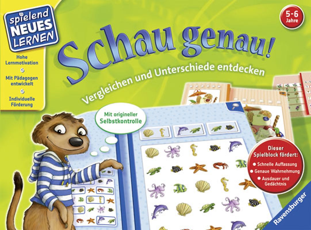 Schau genau!. Vergleichen und Unterschiede entdecken