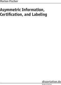 Asymmetric Information, Certification, and Labeling