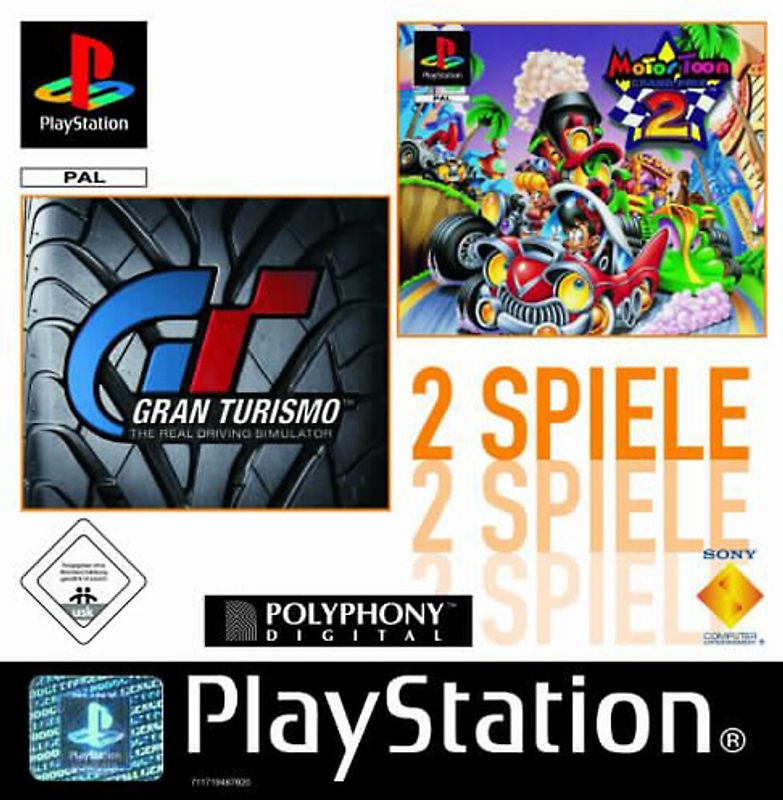 Twinpack: Gran Turismo + Moto Toon 2 PlayStation 1