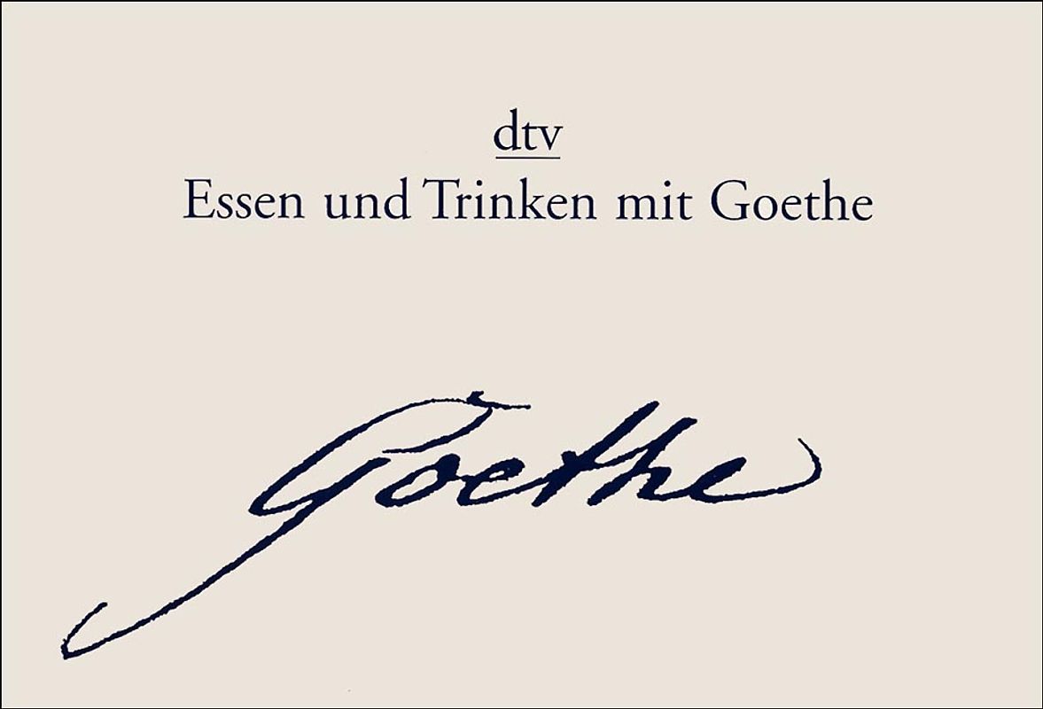 Buch und Wein im Geschenkkarton Essen und Trinken mit Goethe