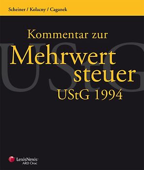 Kommentar zur Mehrwertsteuer - UStG 1994