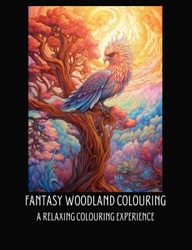 Fantasy Woodland Colouring - A Relaxing Colouring Experience