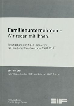 Familienunternehmen - wir reden mit Ihnen!