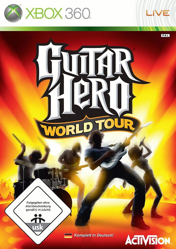 Guitar Hero World Tour Xbox 360
