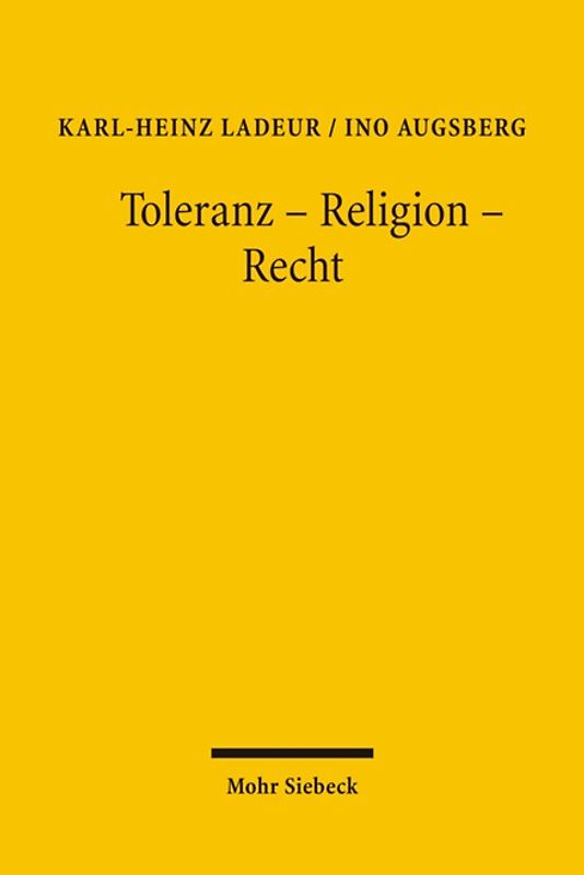 Toleranz - Religion - Recht
