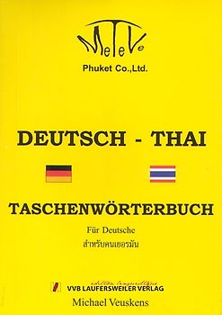 Deutsch-Thai Taschenwörterbuch für Deutsche