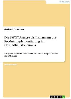 Die SWOT-Analyse als Instrument zur Produktimplementierung im Gesundheitstourismus