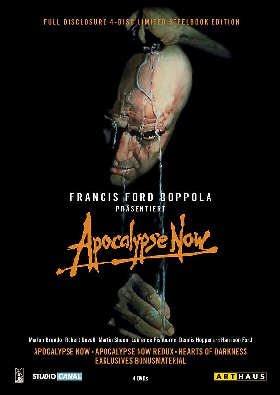 Apocalypse Now - Full Disclosure - Steelbook [Collector's Edition] [4 DVDs] DVD