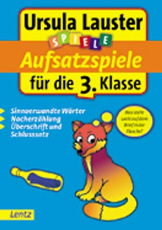 Aufsatzspiele für die 3. Klasse
