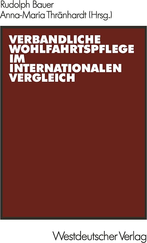 Verbandliche Wohlfahrtspflege im internationalen Vergleich