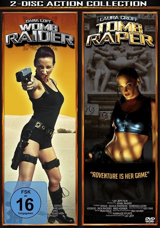 Womb Raider / Tomb Raper [2 DVDs] DVD
