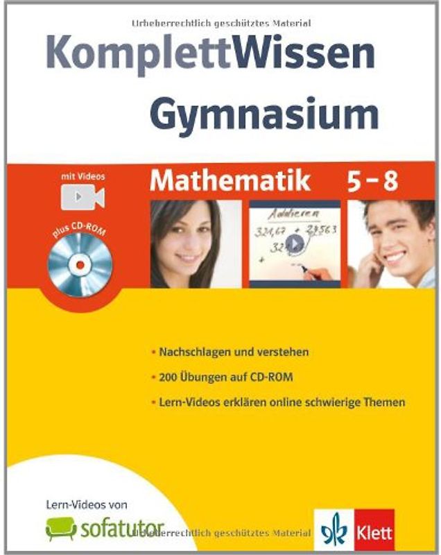 KomplettWissen Mathematik Gymnasium 5.-8. Schuljahr