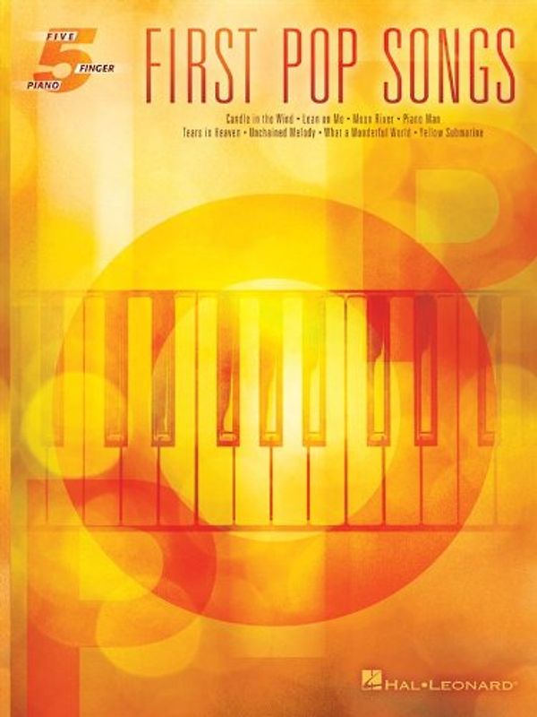 First Pop Songs: Noten, Sammelband für Klavier: Five Finger Piano Songbook