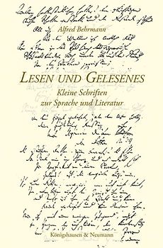 Lesen und Gelesenes