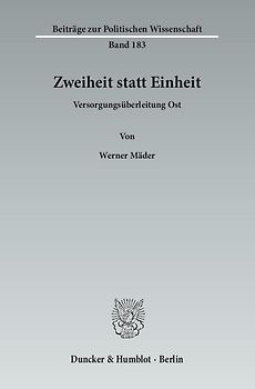 Zweiheit statt Einheit.