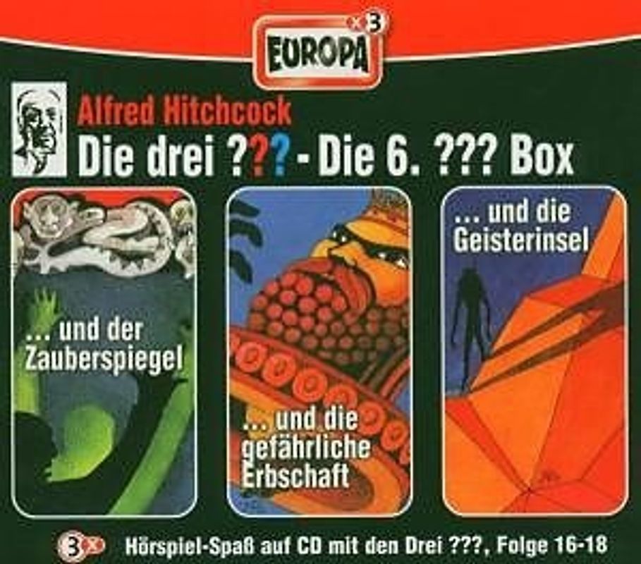 Die drei ???: Die 6. ??? Box - Folge 16-18 [3 CDs]