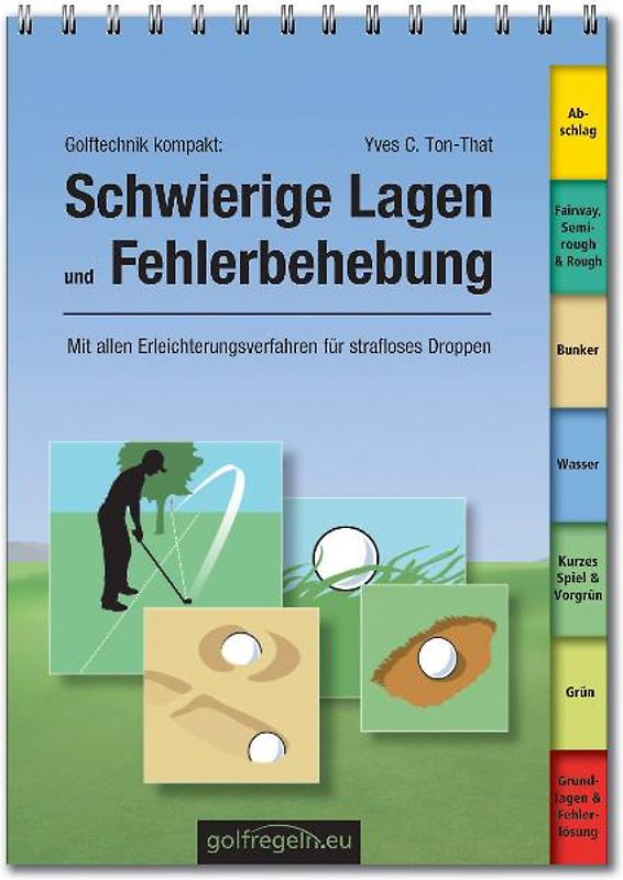 Golftechnik kompakt: Schwierige Lagen und Fehlerbehebung