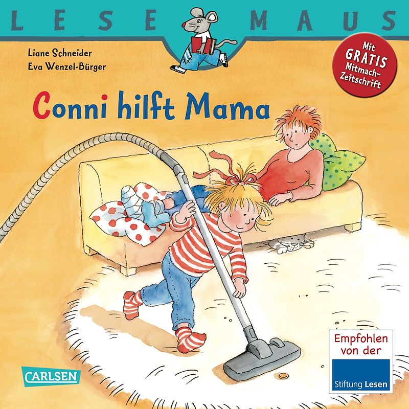LESEMAUS 52: Conni hilft Mama