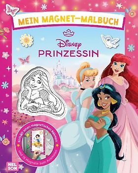 Disney Prinzessin: Mein Magnet-Malbuch