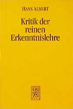 Kritik der reinen Erkenntnislehre