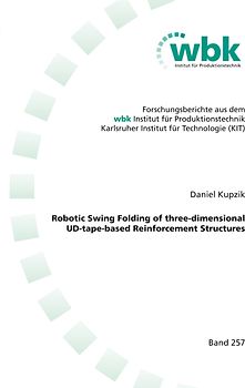 Robotic Swing Folding of three-dimensional UD-tape-based Reinforcement Structures