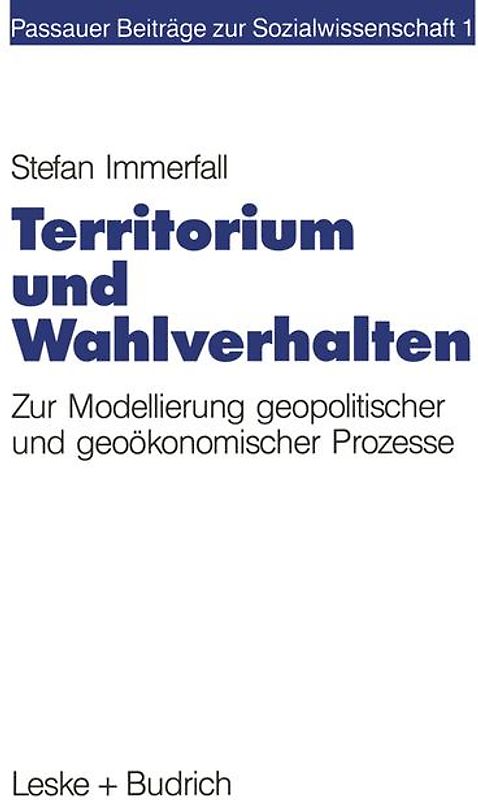 Territorium und Wahlverhalten