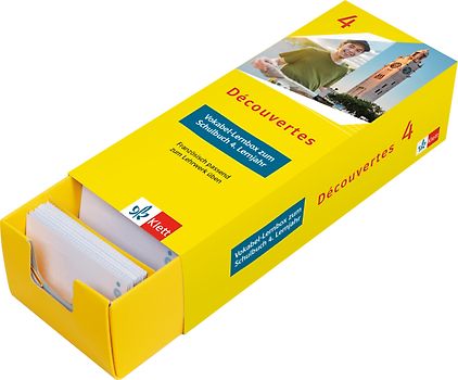 Découvertes 4 (ab 2020) - Vokabel-Lernbox zum Schulbuch 4. Lernjahr