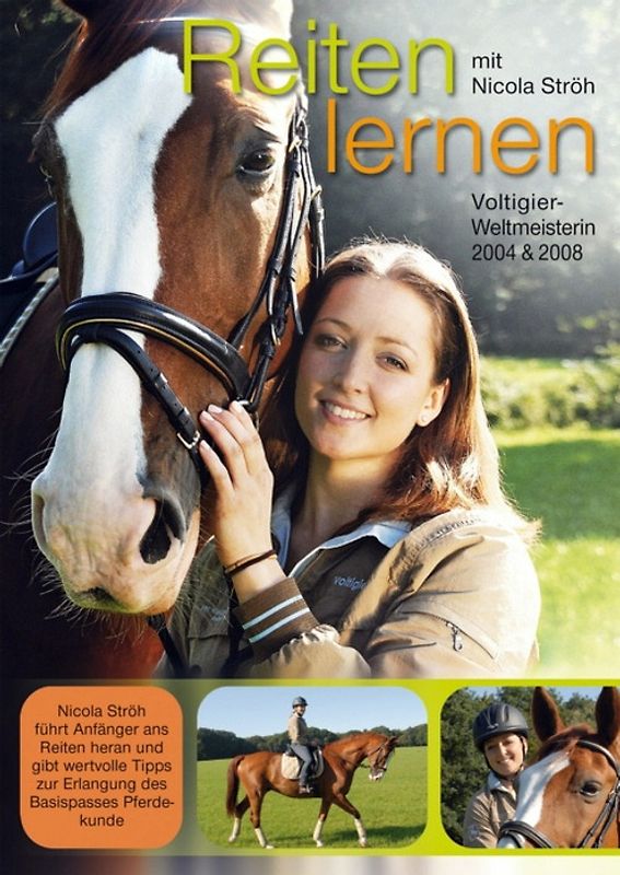 Reiten lernen mit Nicola Ströh: Voltigier-Weltmeisterin 2004 & 2008 DVD