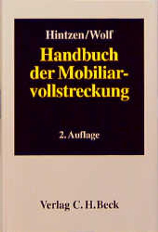 Handbuch der Mobiliarvollstreckung