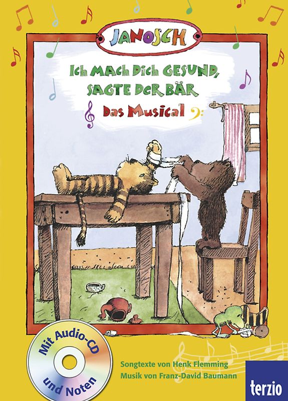 Ich mach dich gesund, sagte der Bär - Das Musical. Mit Audio-CD und Noten