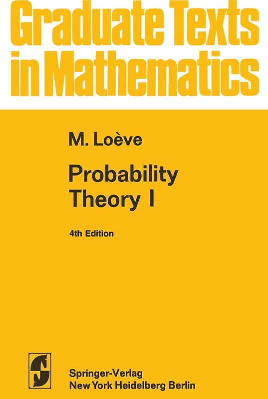 Probability Theory I