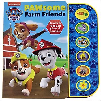 Nickelodeon Paw Patrol: Pawsome Farm Friends Sound Book: Textured Sound Pad