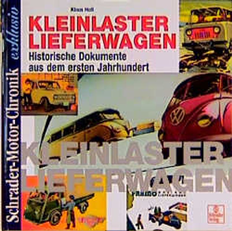 Kleinlaster Lieferwagen. Historische Dokumente aus dem ersten Jahrhundert