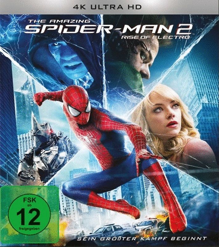 The Amazing Spider-Man 2: Rise of Electro 4K Ultra HD Blu-ray