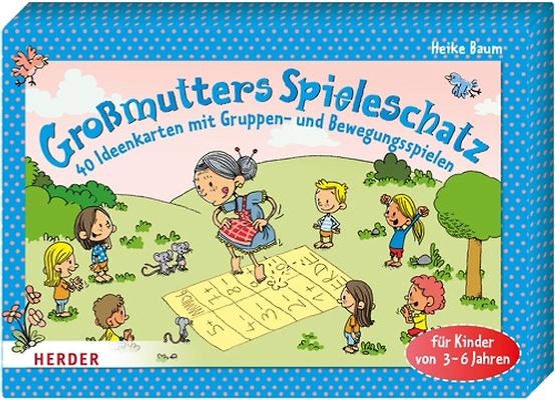 Großmutters Spieleschatz. 40 Ideenkarten mit Gruppen- und Bewegungsspielen