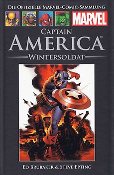 Die offizielle Marvel-Comic-Sammlung 44: Captain America - Wintersoldat - Ed Brubaker [Gebundene Ausgabe]