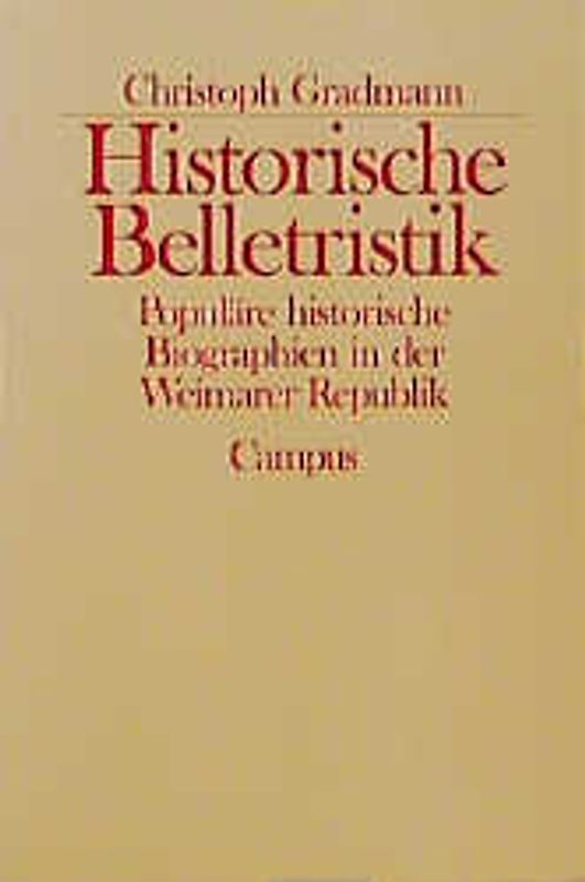 Historische Belletristik